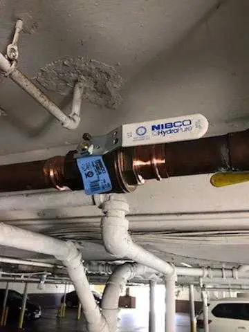 Copper pipe repair and valve work for Backflow Testing in Cross Country